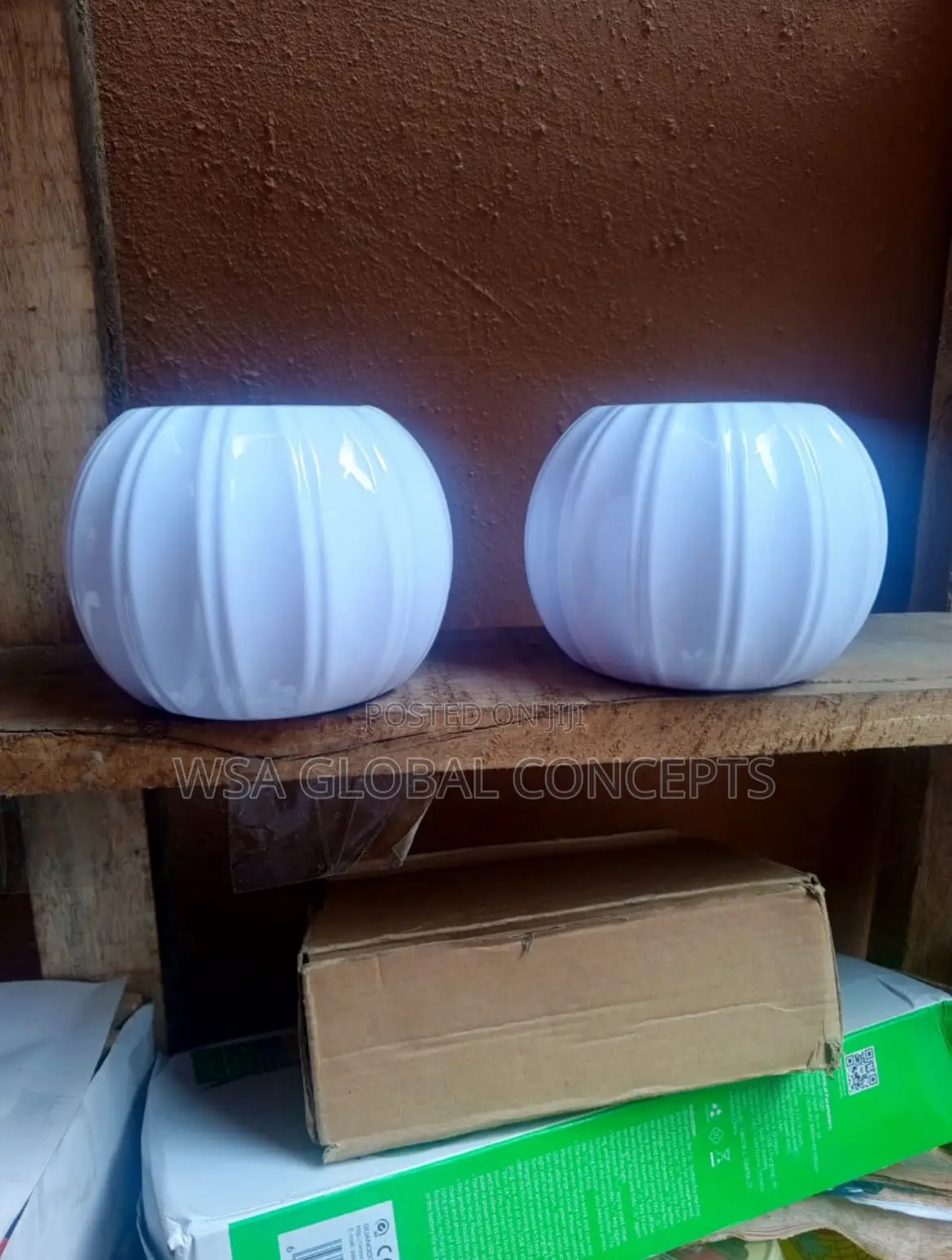 Small Fiber Flower Pots