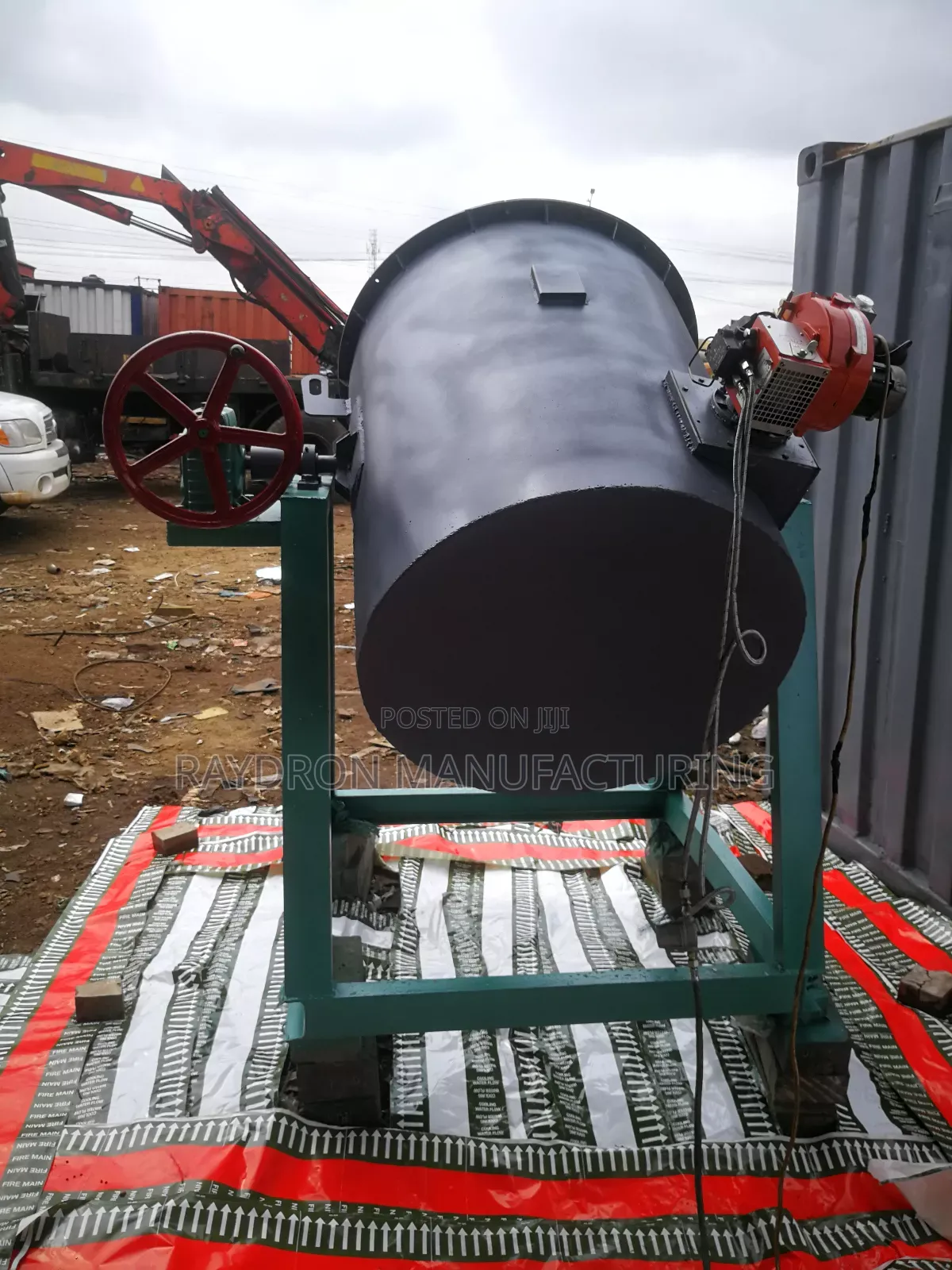 300kg Diesel Fired Aluminium/Copper Smelting Tilting Furnace