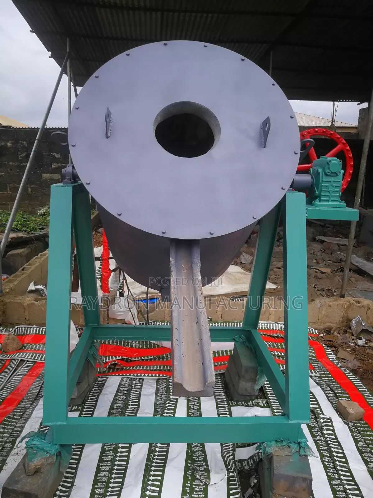 300kg Diesel Fired Aluminium/Copper Smelting Tilting Furnace