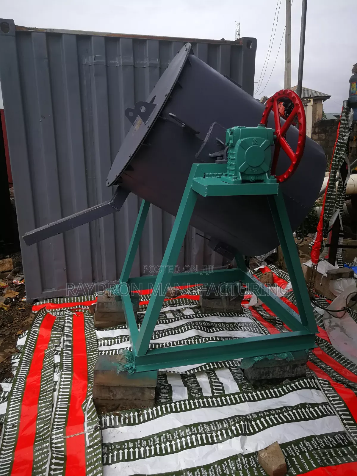 300kg Diesel Fired Aluminium/Copper Smelting Tilting Furnace