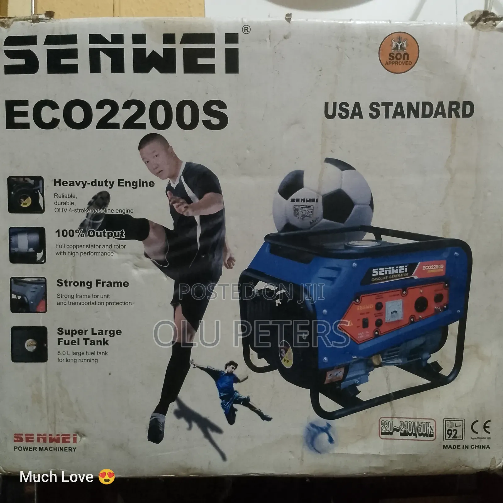 Senwel Eco 2200s Petrol Generator