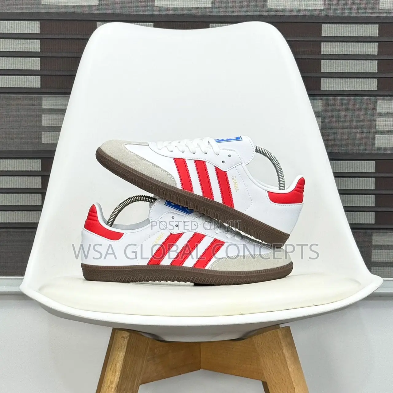 Adidas Samba Original Red/White
