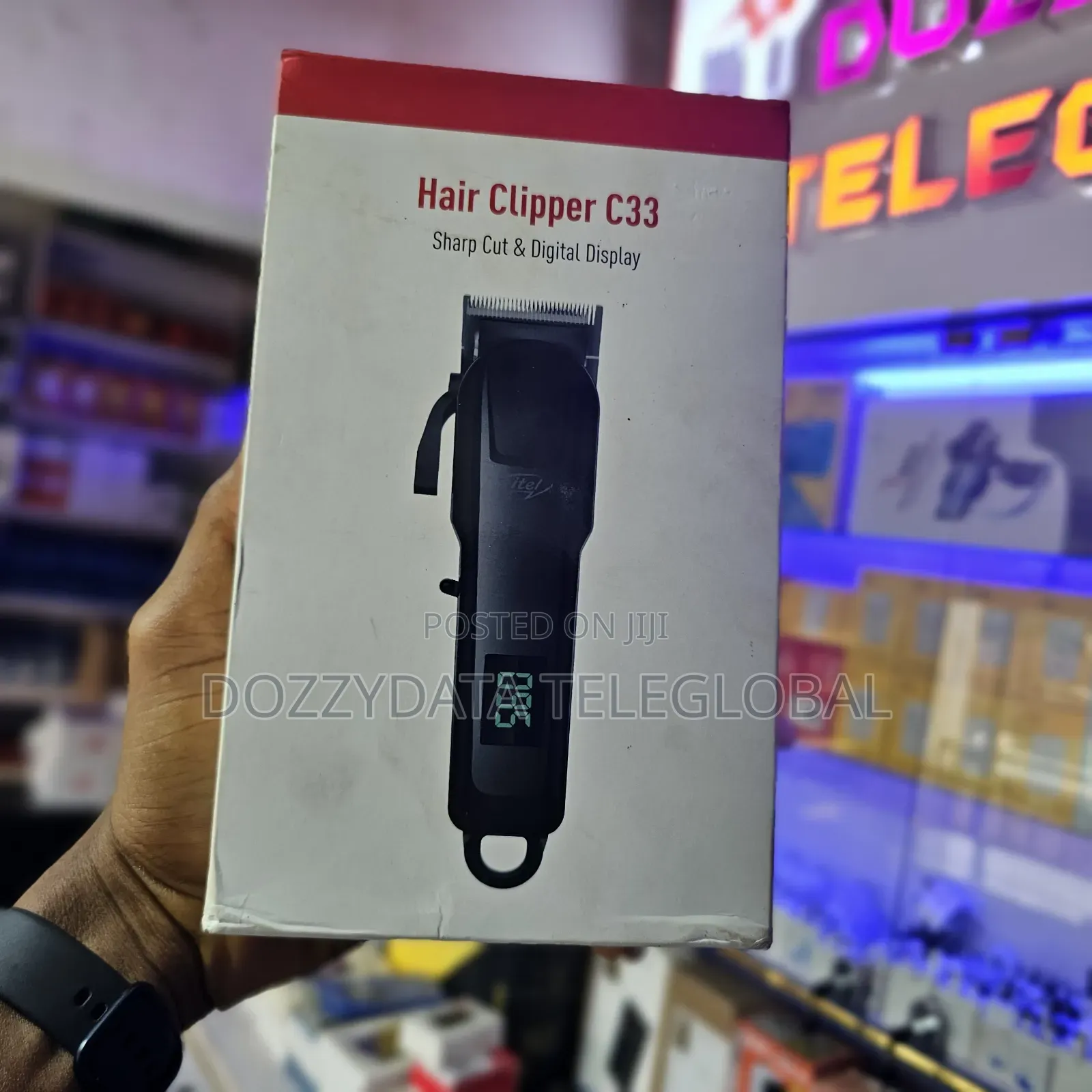 Itel Hair Clipper C33 Sharp Cut Digital Display