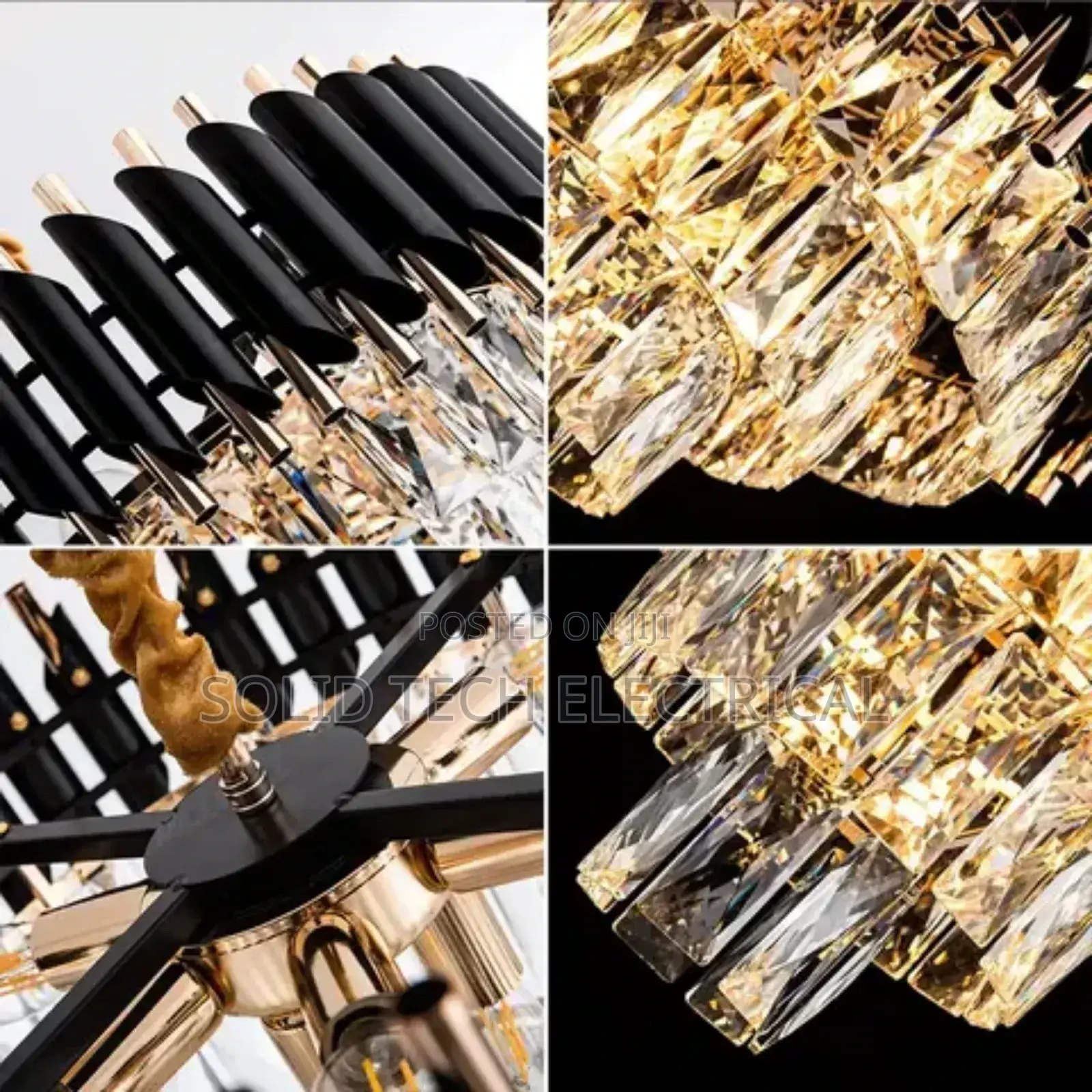 Crystal Glass Chandelier