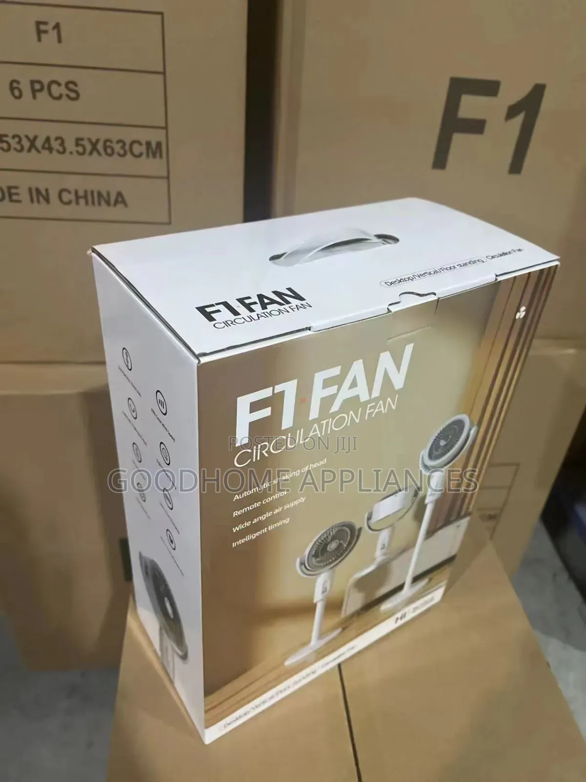 F1 Rechargeable Circulation Fan