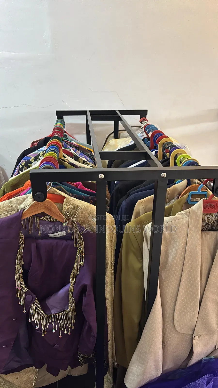 4 Lines Double Cloth Racks