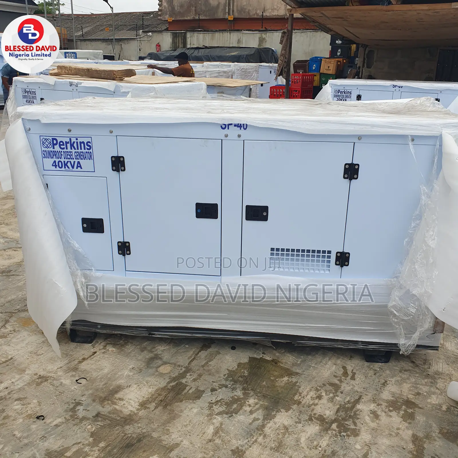 40kva Perkins P40 Soundproof Diesel Generator
