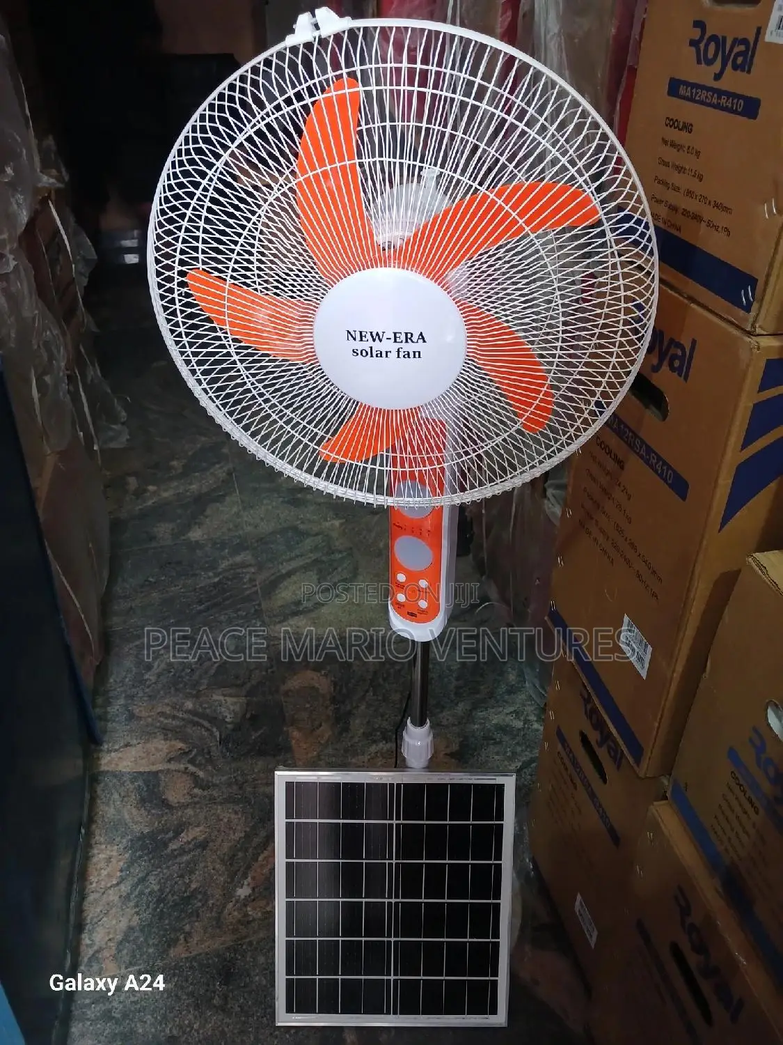 Original Solar Fan With Solar Panel Inbuilt and Warranty 1yr