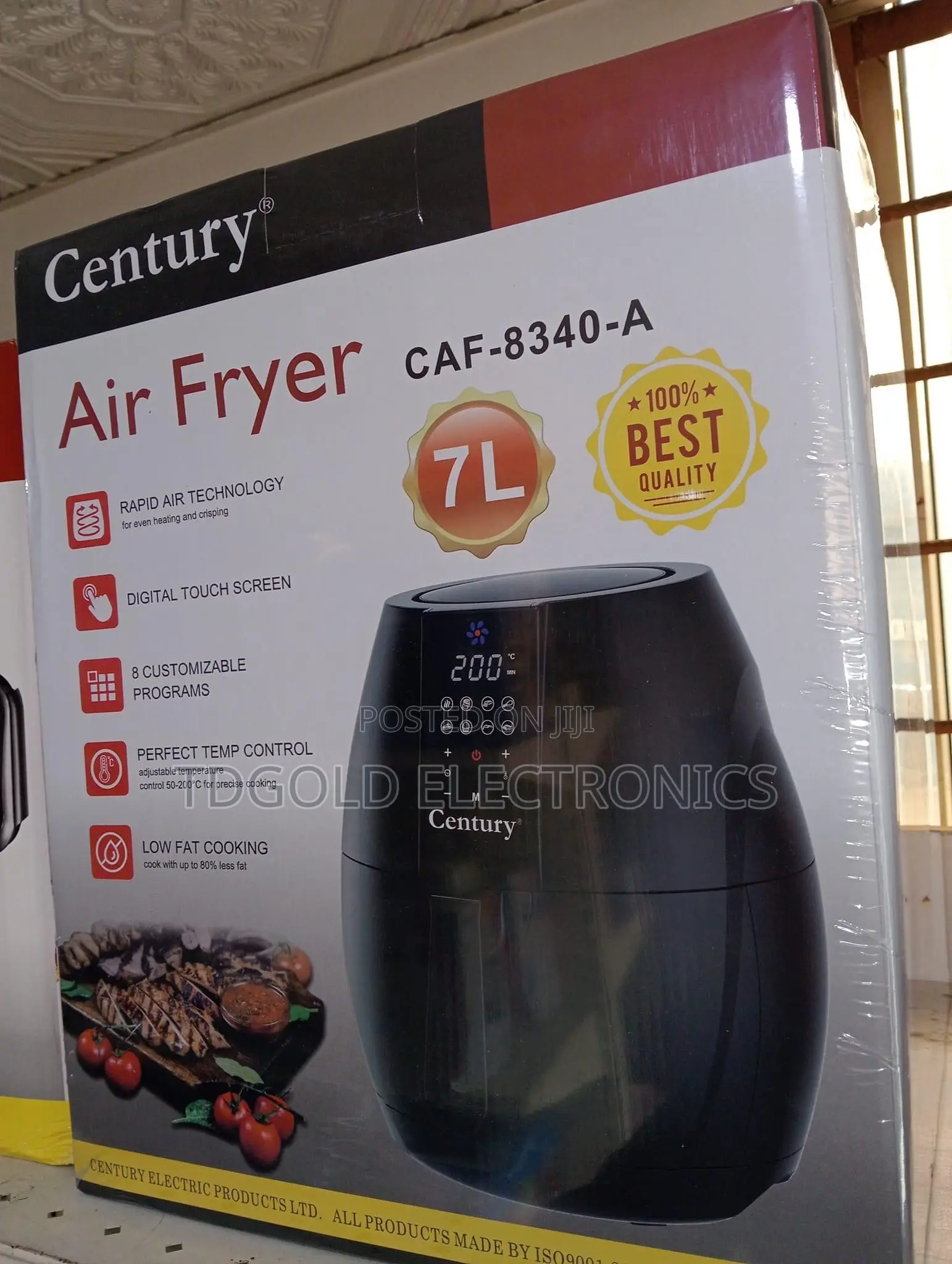 Century Air Fryer 8340A 7L
