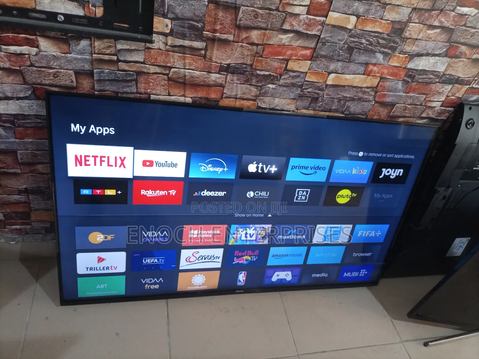 Hisense Framless 65 Inches
