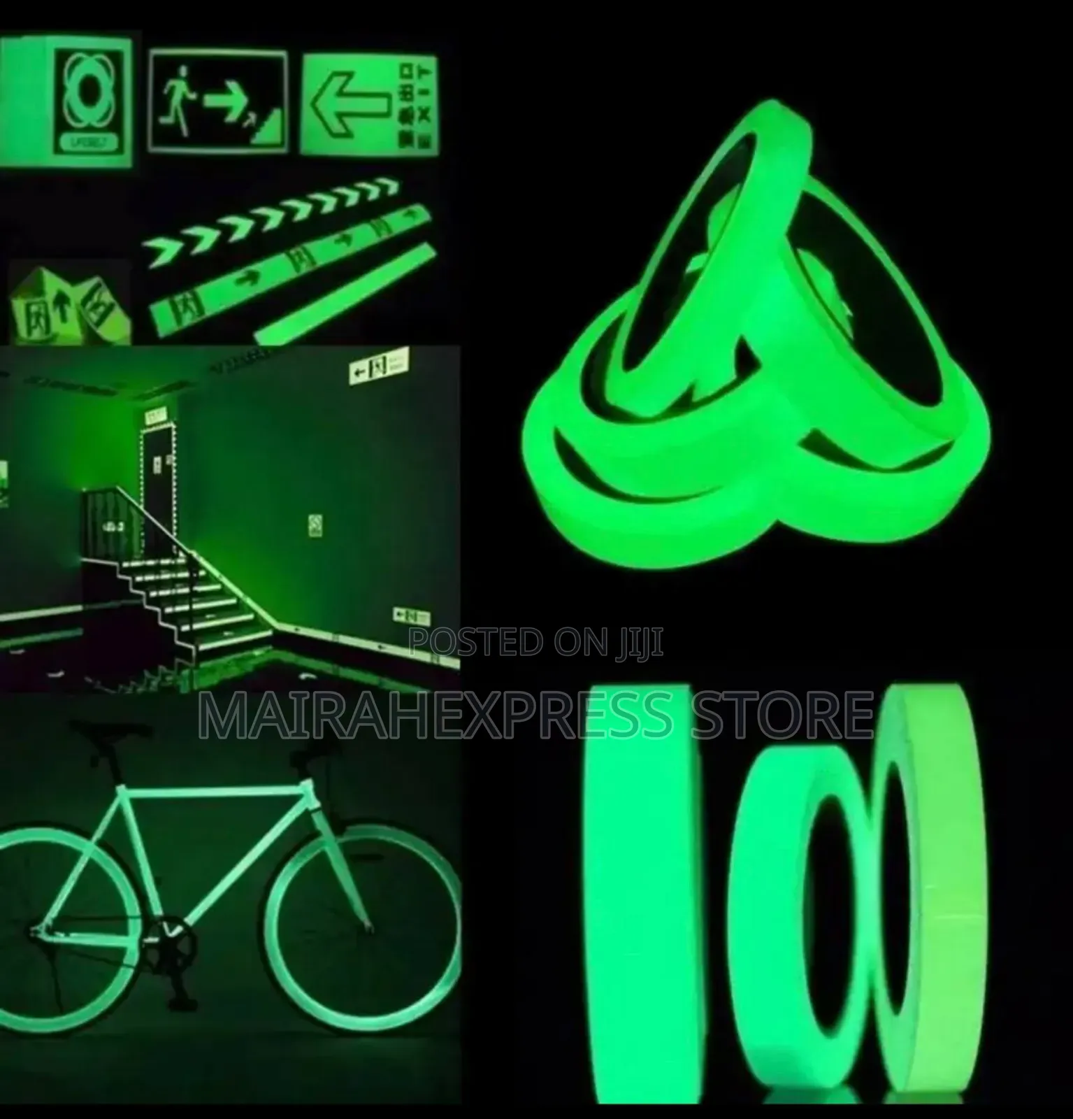 Glow-in-the-Dark High Performance Multpopos Luminescent Tape