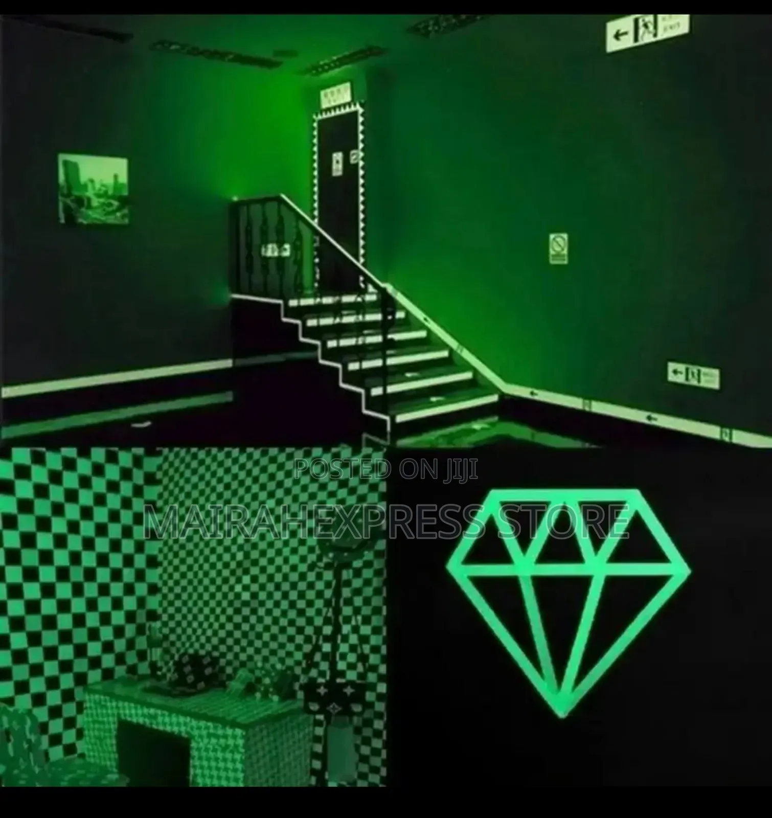 Glow-in-the-Dark High Performance Multpopos Luminescent Tape