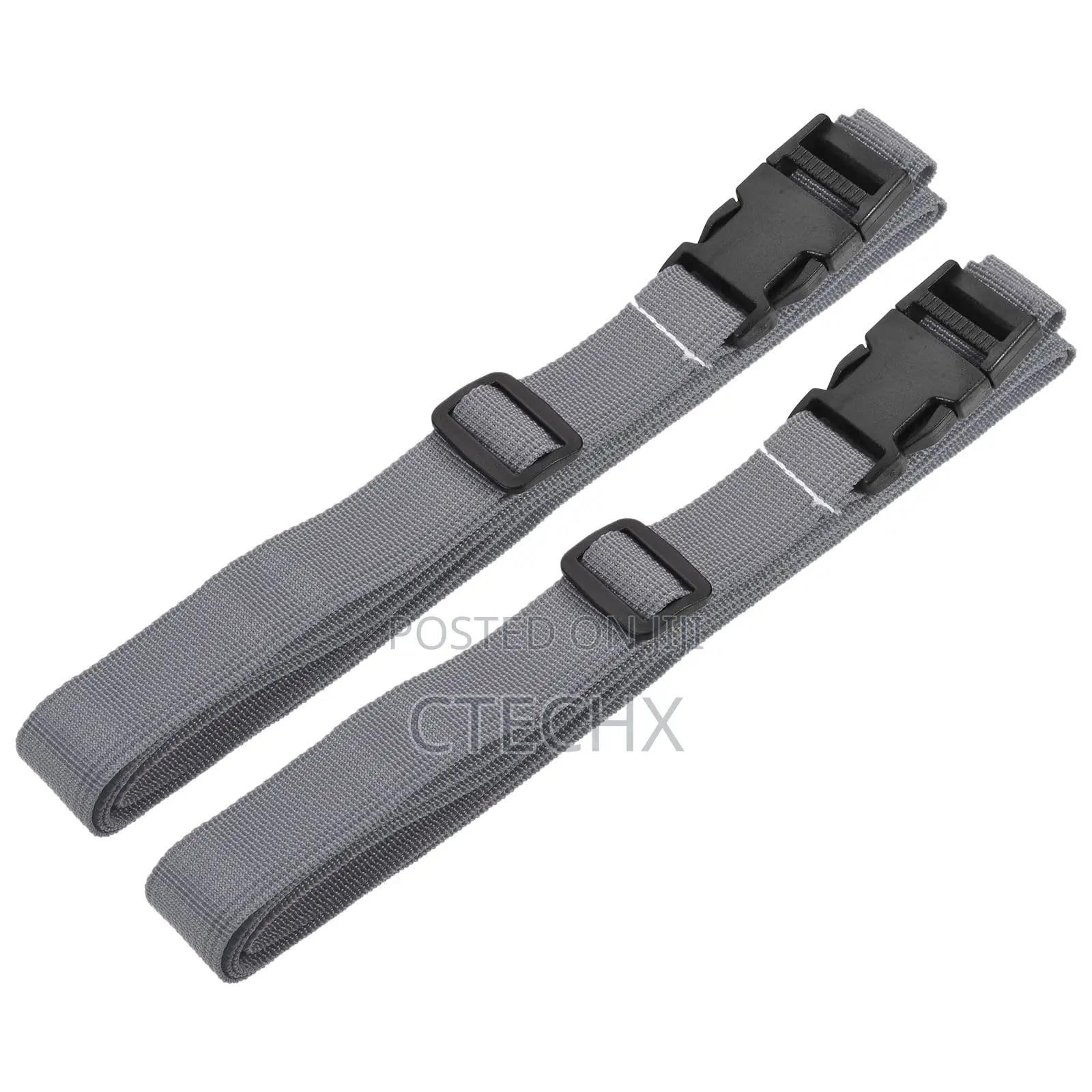 Heavy Duty 2 Pack Adjustable Luggage Straps for Suitcases 2m