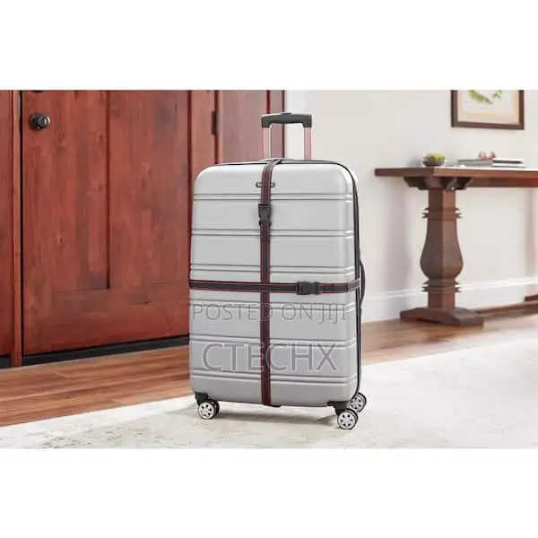 Heavy Duty 2 Pack Adjustable Luggage Straps for Suitcases 2m
