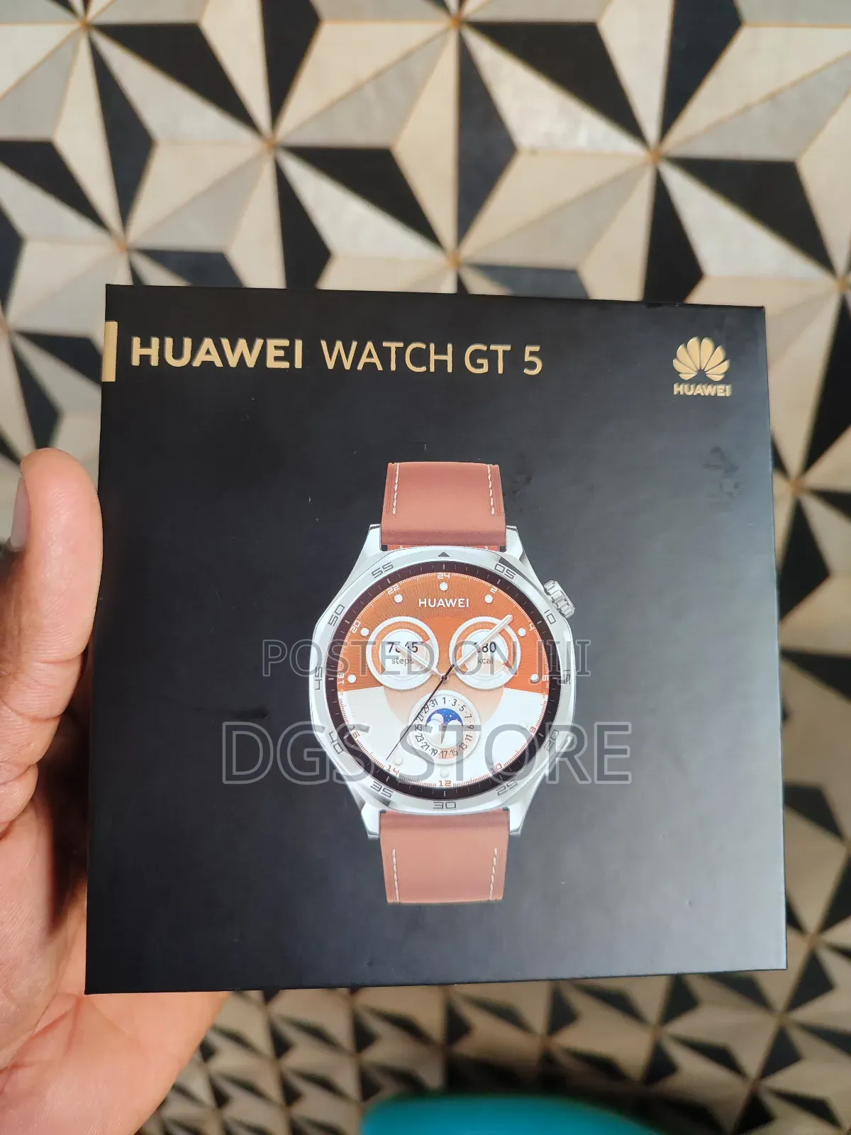 Huawei Watch GT 5 (2024) Black Brown  Smart Watch