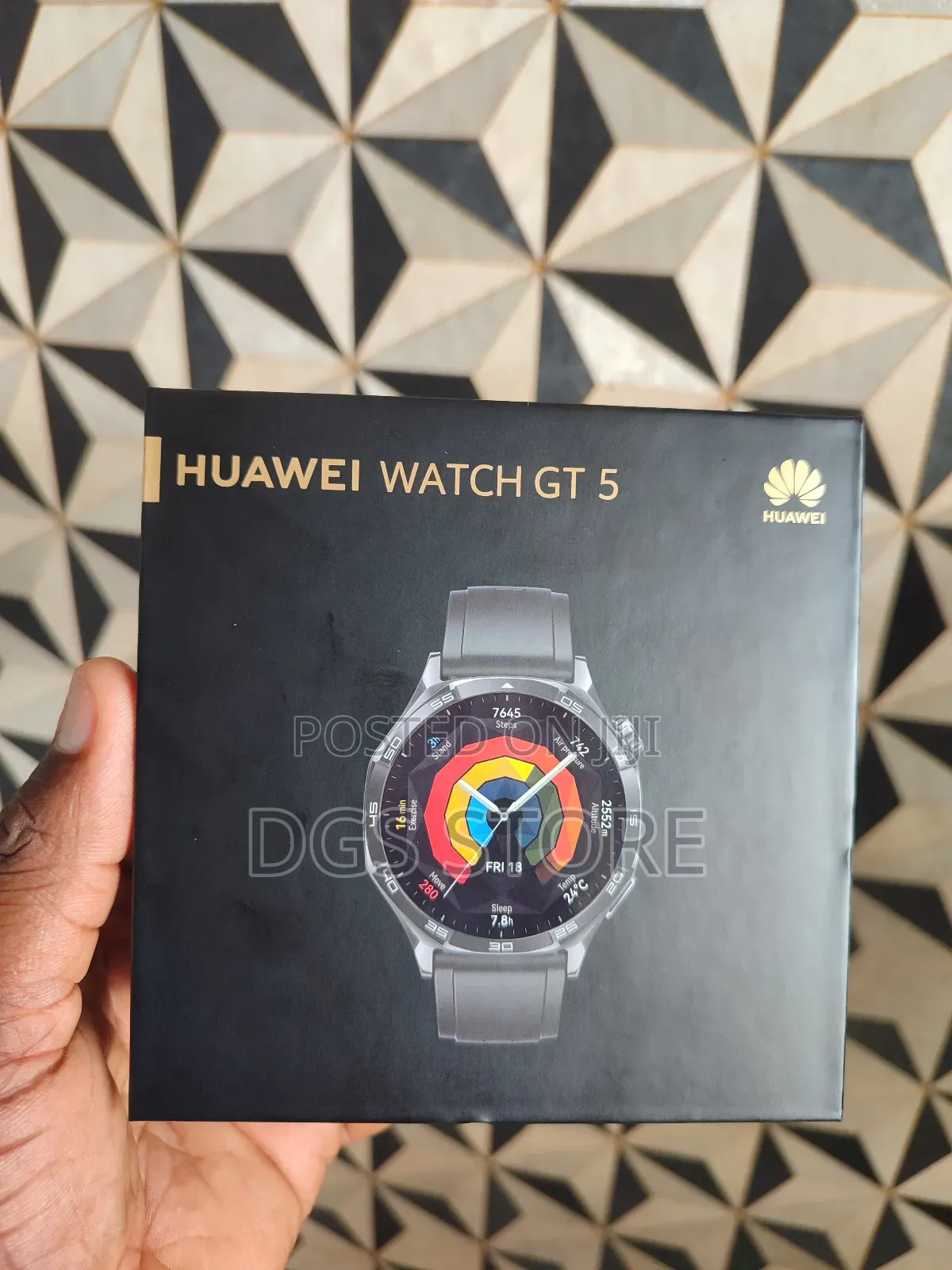 Huawei Watch GT 5 (2024) Black Brown  Smart Watch