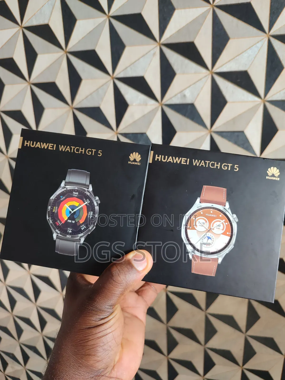 Huawei Watch GT 5 (2024) Black Brown  Smart Watch