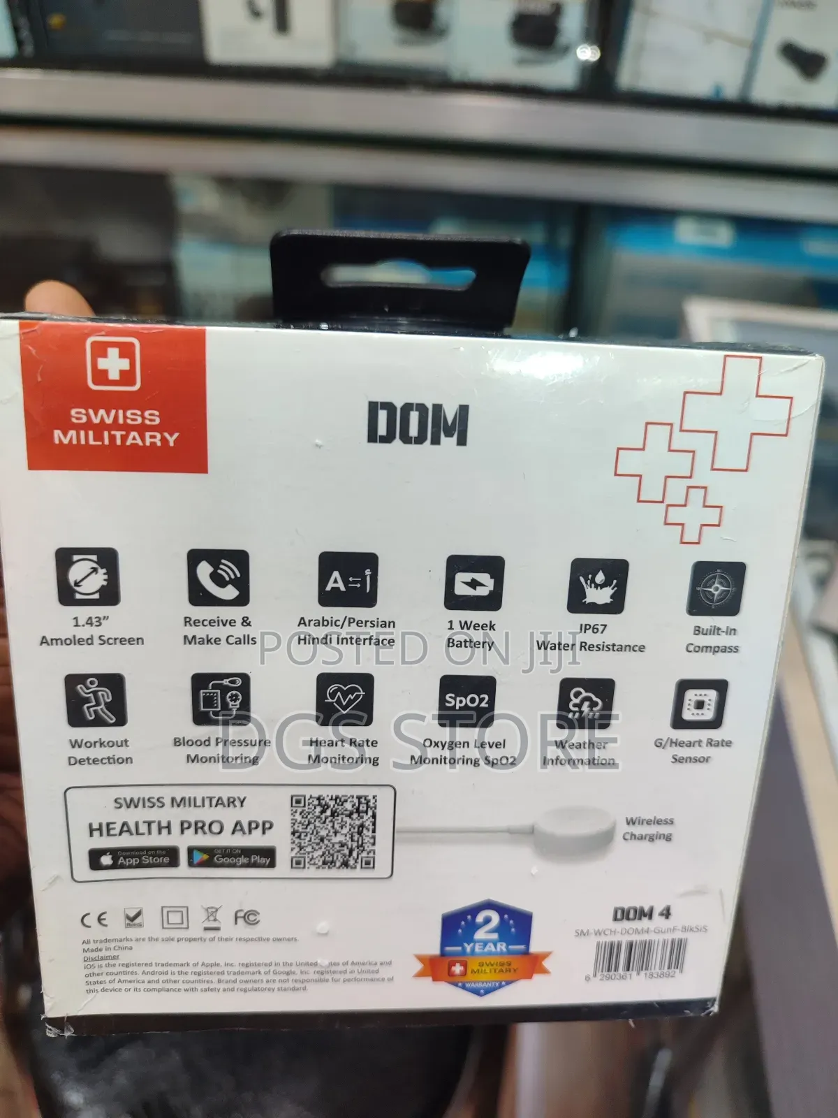 Swiss Military Dom Smart Watch