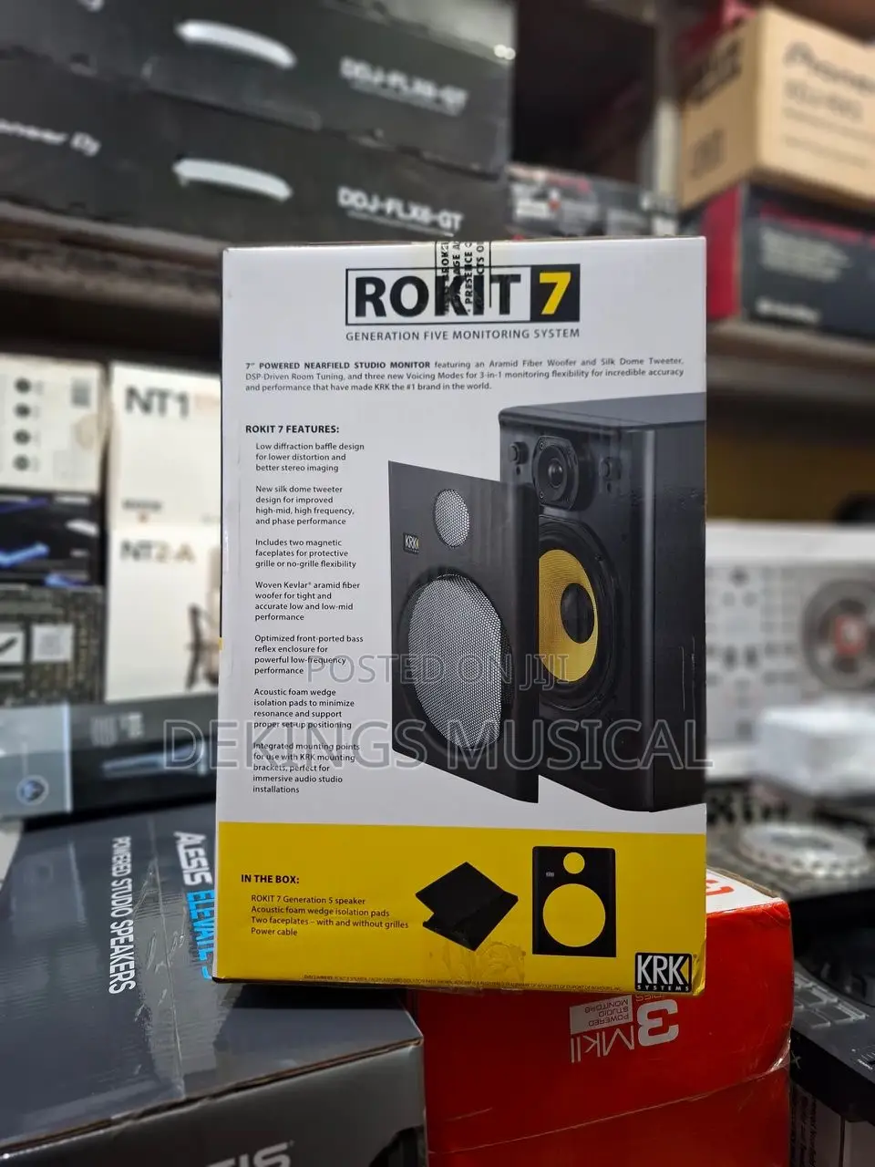 KRK ROKIT 7 G5 Studio Monitor Speaker – Pair