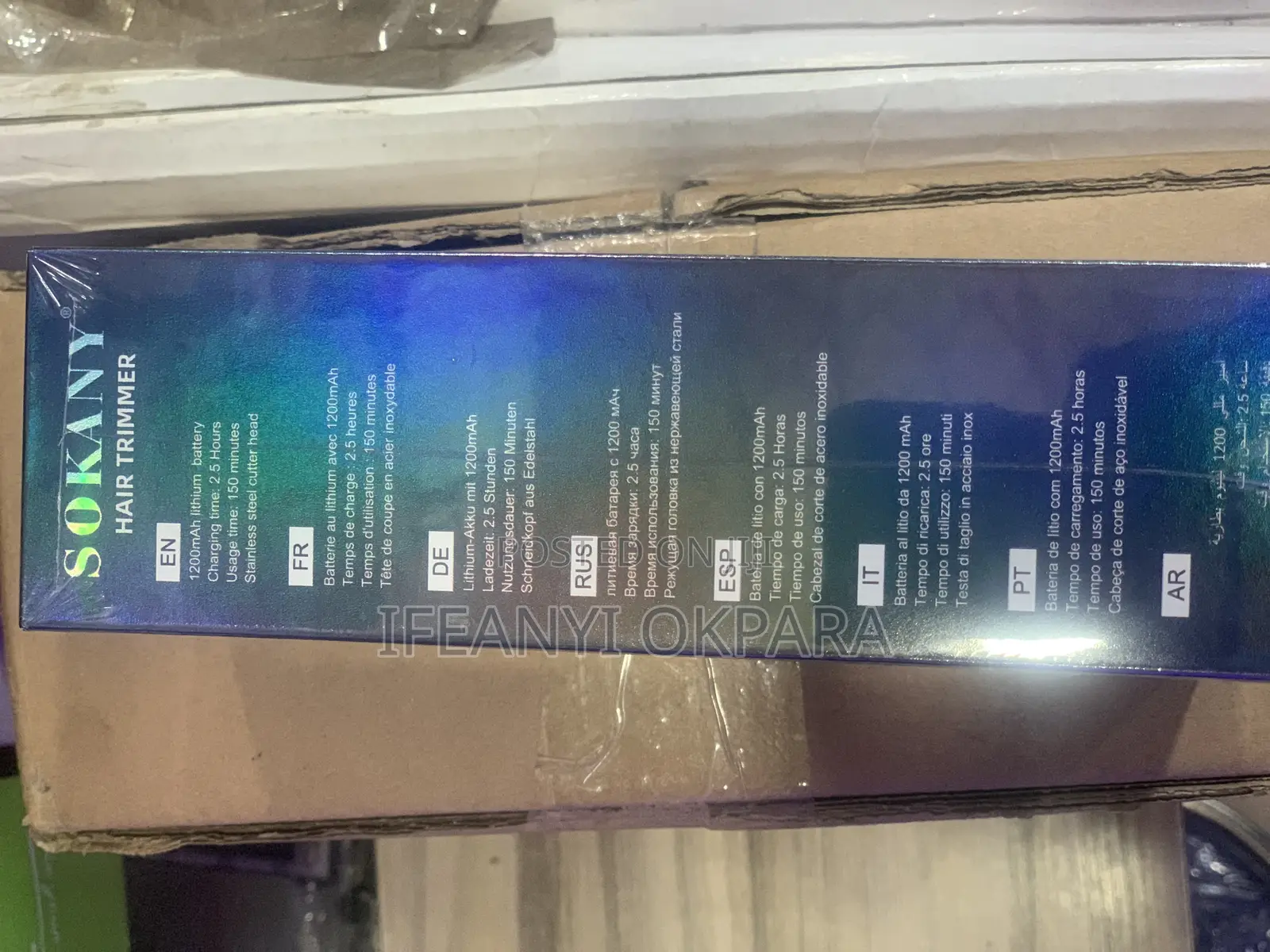 Sokany Professional Hair Stylist Clippers