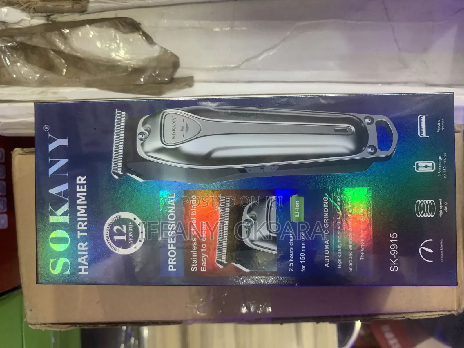 Sokany Professional Hair Stylist Clippers