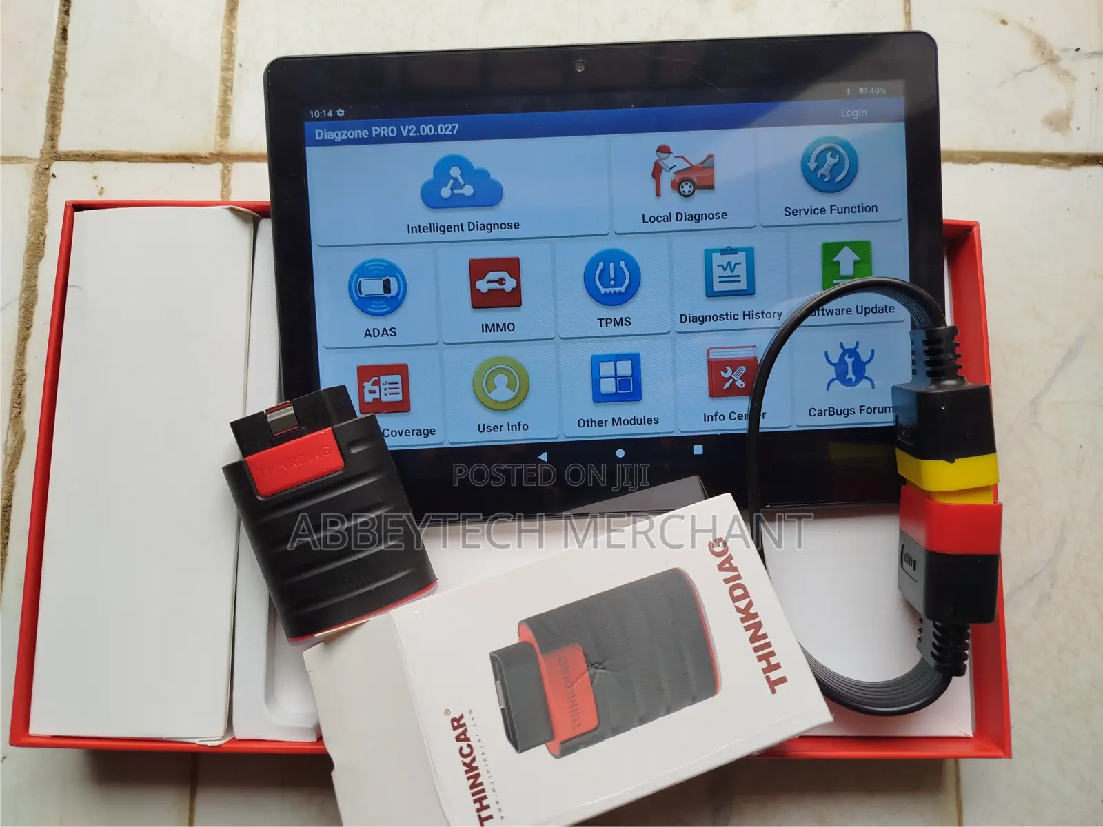 Diagzone Pro With Thinkdiagboot Cars Scanner With 40+ Progra