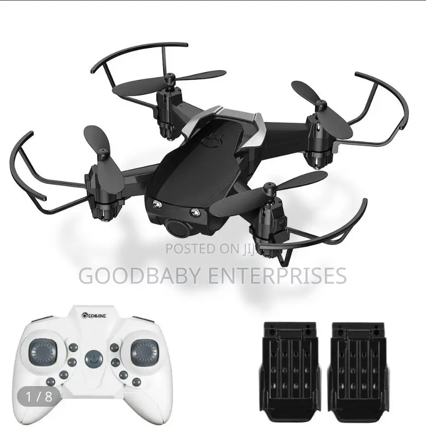Robot Drone With Two Batteries