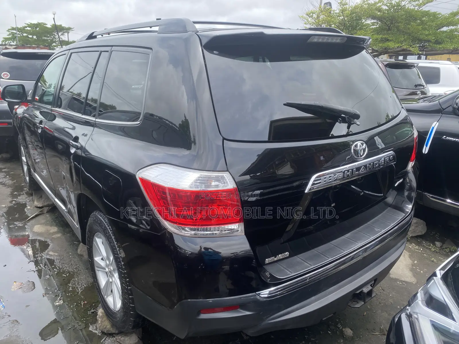Toyota Highlander 3.5L 4WD 2013 Black