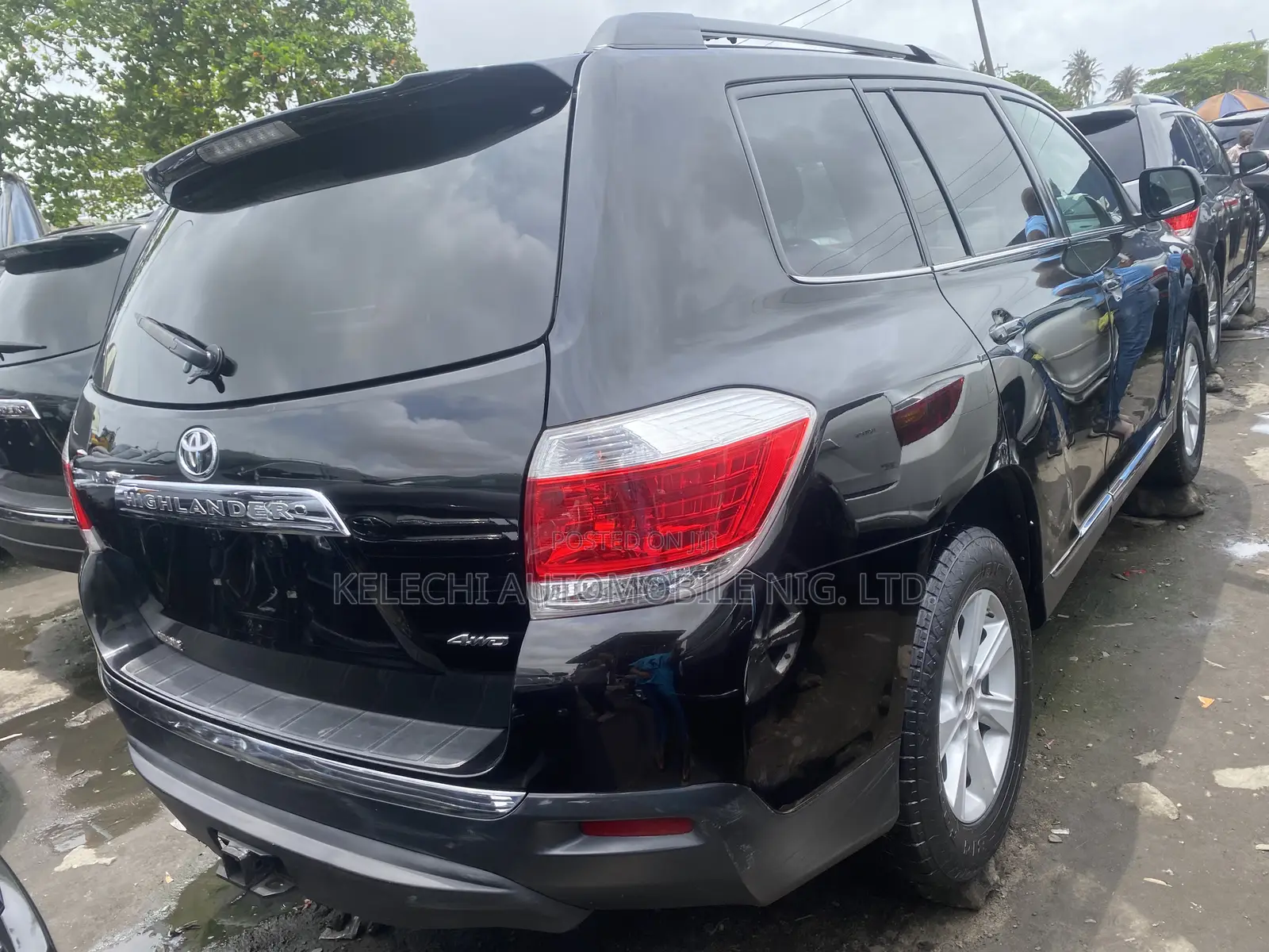 Toyota Highlander 3.5L 4WD 2013 Black