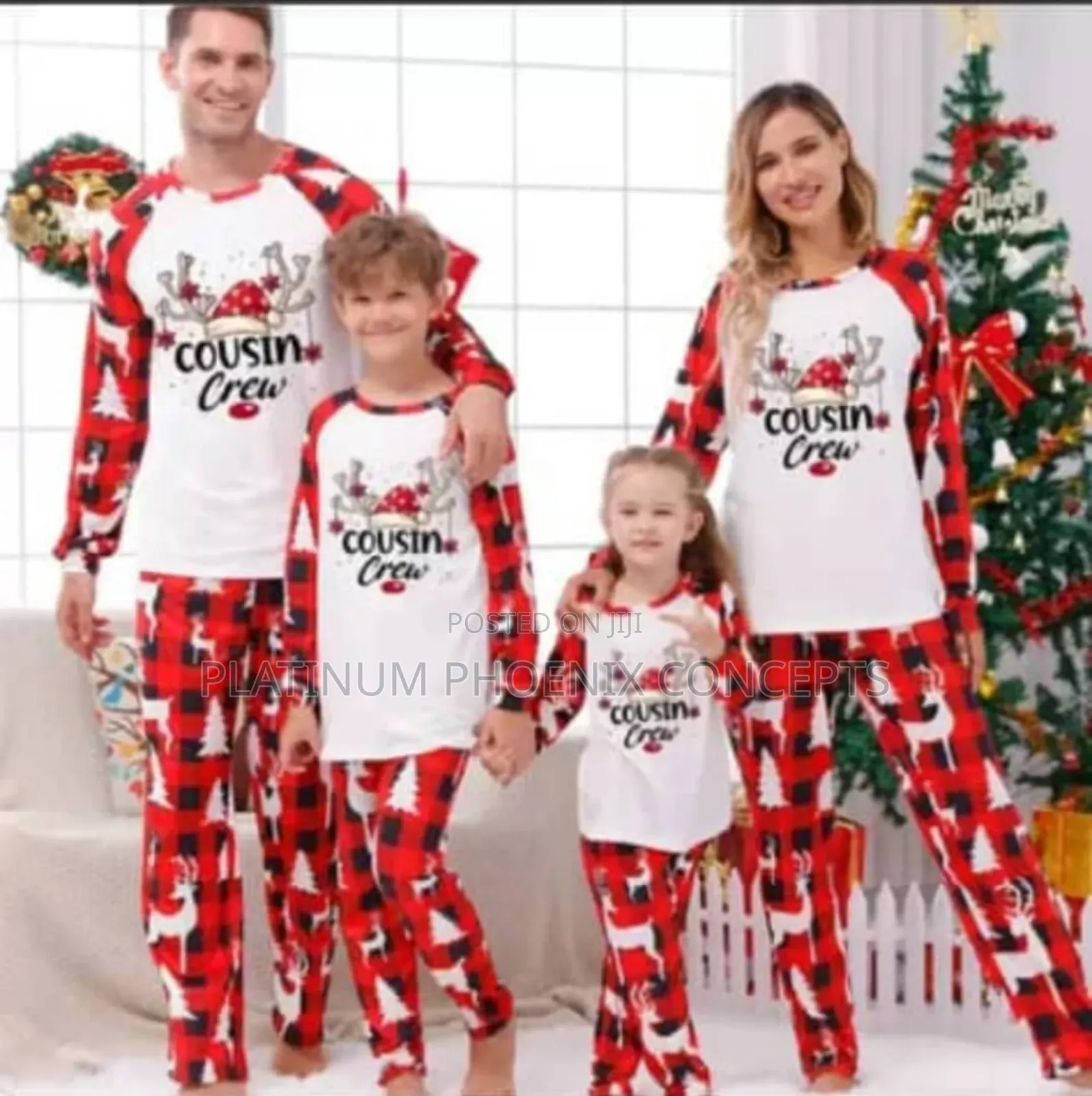 Children Christmas Pyjamas Sold Per Pair