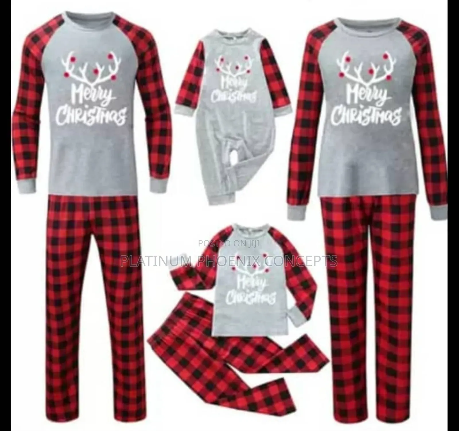 Children Christmas Pyjamas Sold Per Pair