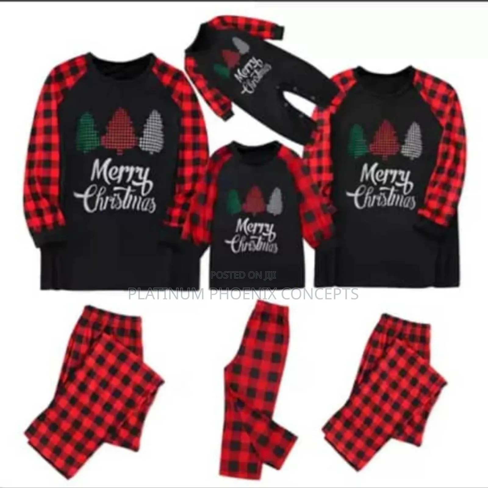 Children Christmas Pyjamas Sold Per Pair