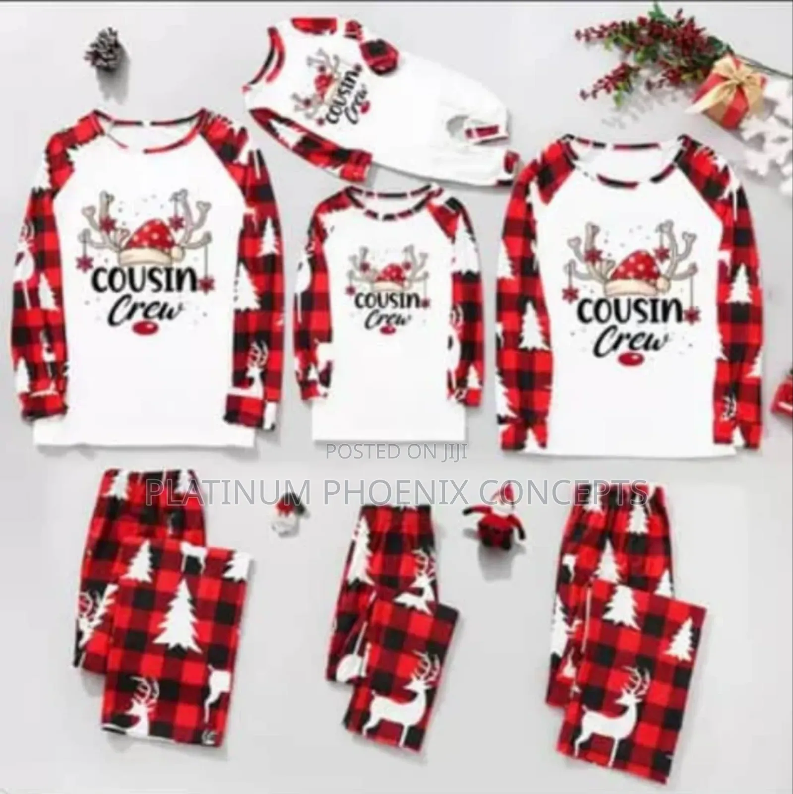 Children Christmas Pyjamas Sold Per Pair