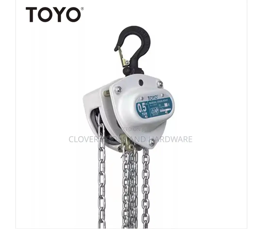 Toyo Manual Chain Hoist 5t by 6m