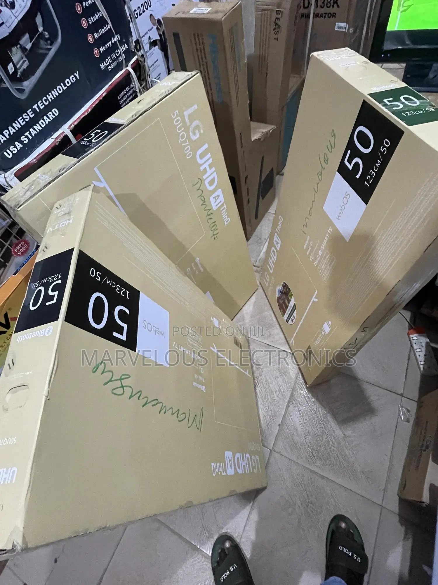 Brand New Super Framless Slim Lg 50inch Smart Television