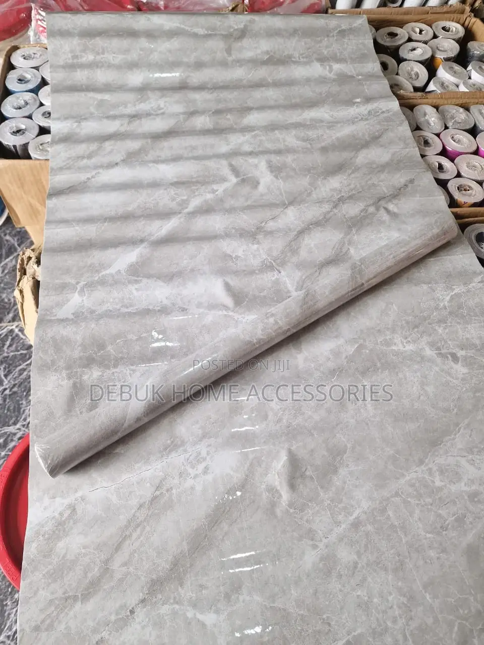 Silver Marble Wallpaper