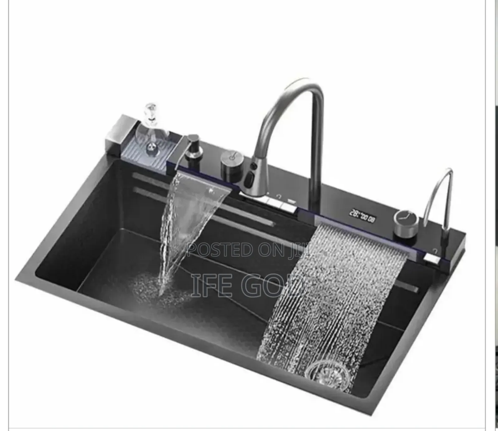 Original Handmade Kitchen Sink With Digital Display Etc.