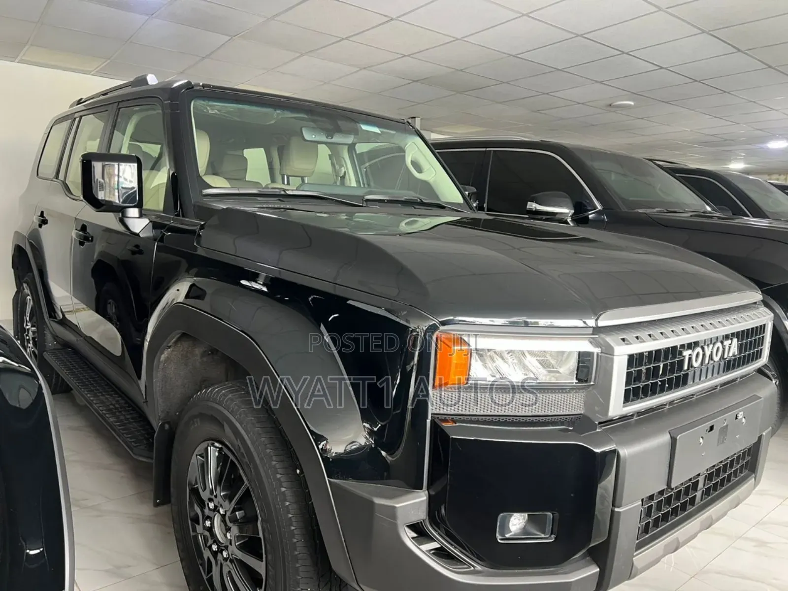 New Toyota Land Cruiser Prado 2024 Black