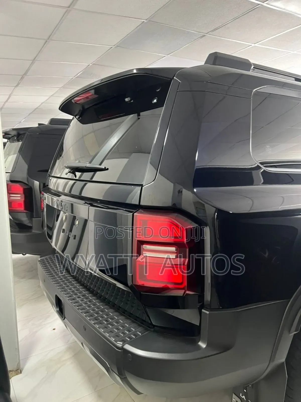 New Toyota Land Cruiser Prado 2024 Black