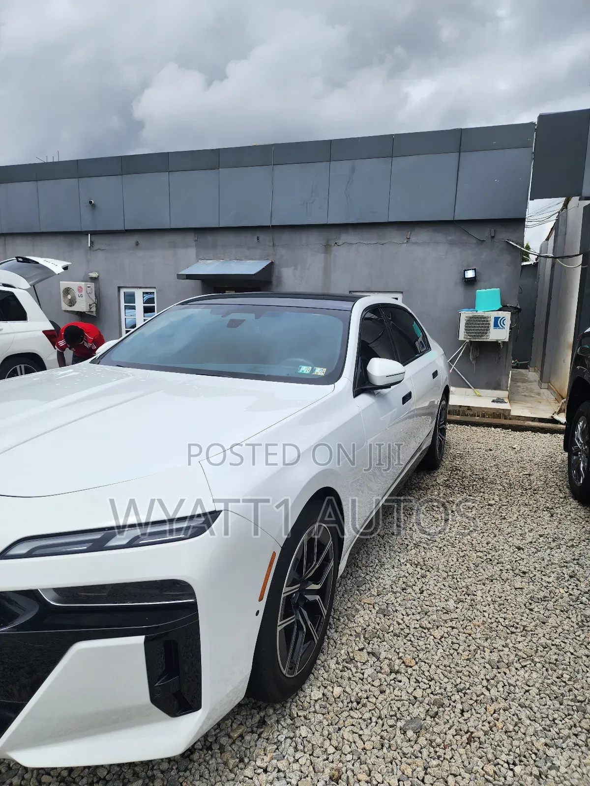 New BMW 7 Series 2023 White