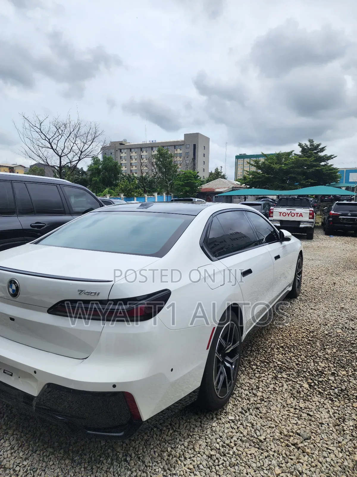New BMW 7 Series 2023 White