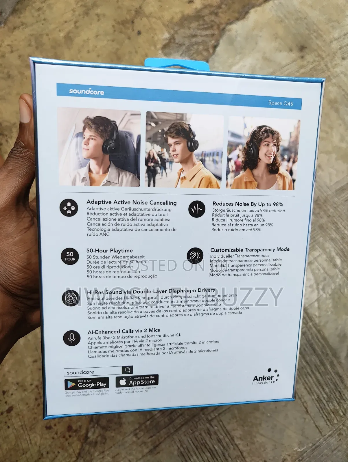 Anker Space Q45 Adaptive Active Noise Cancelling Headphones