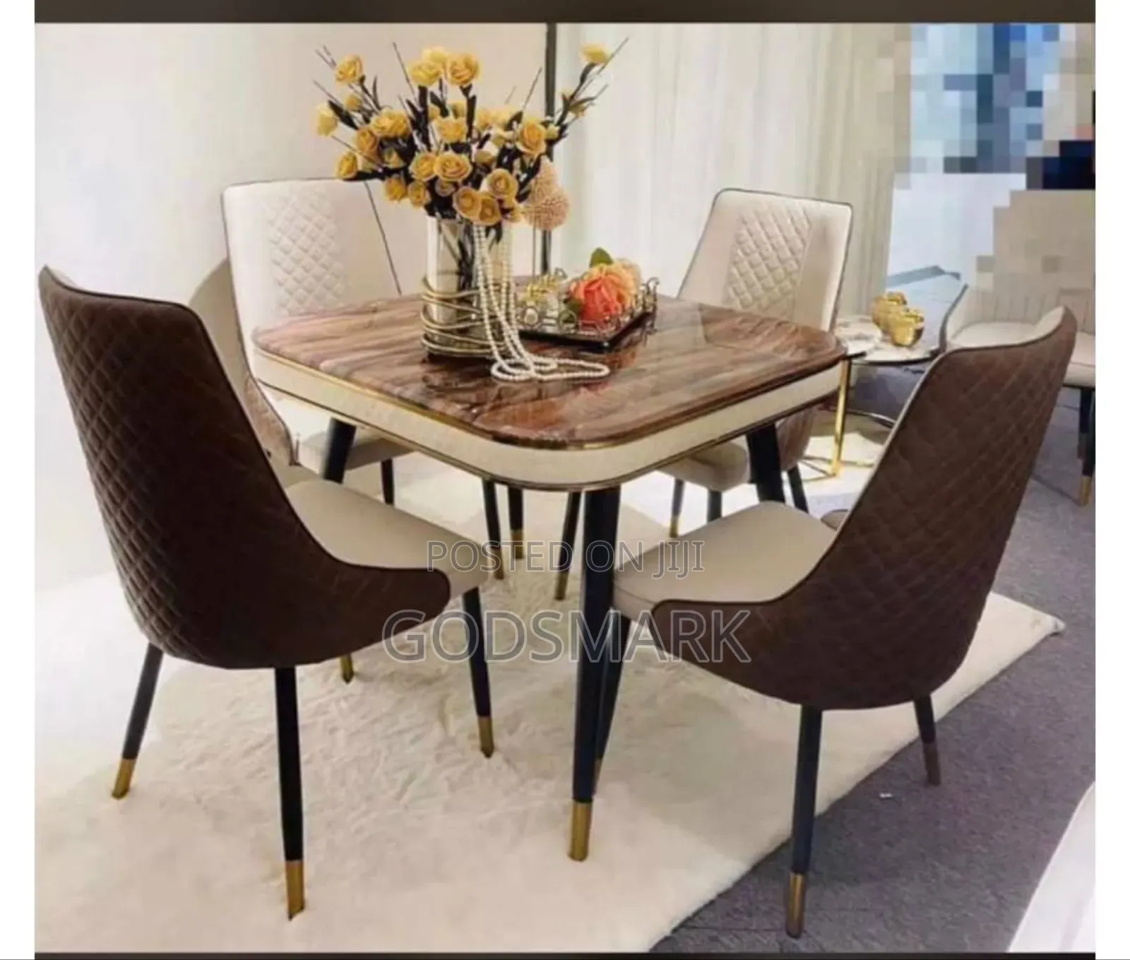 4 Seater Dining Set for Dining Room.