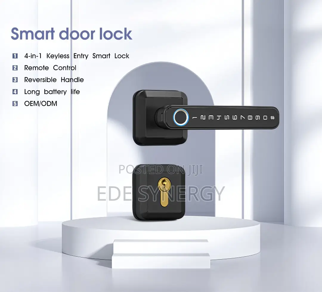 Wi-Fi Biometric Digital Smart Lock With Mobile App