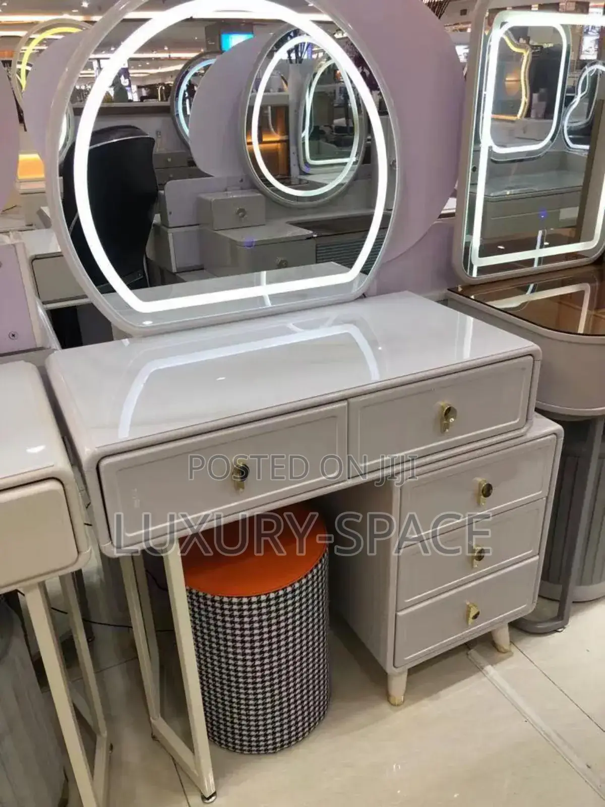 Luxury Console Mirror Set
