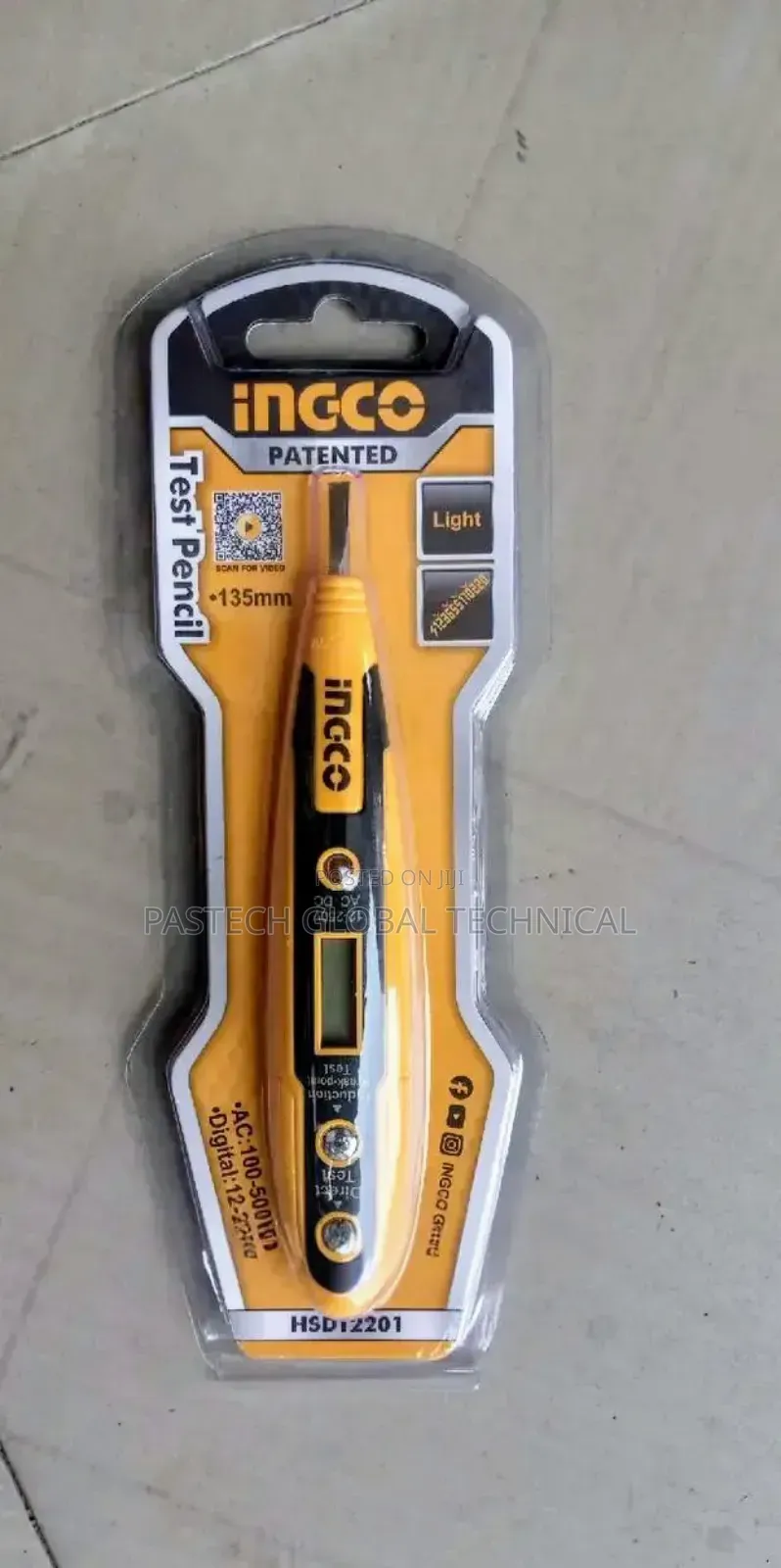 Ingco 135mm Patented Test Pencil (Advanced Electrical Test)