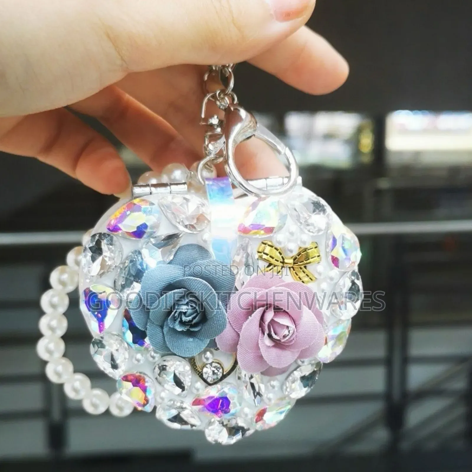 2in 1 Key Chain/ Key Holder With Mirror