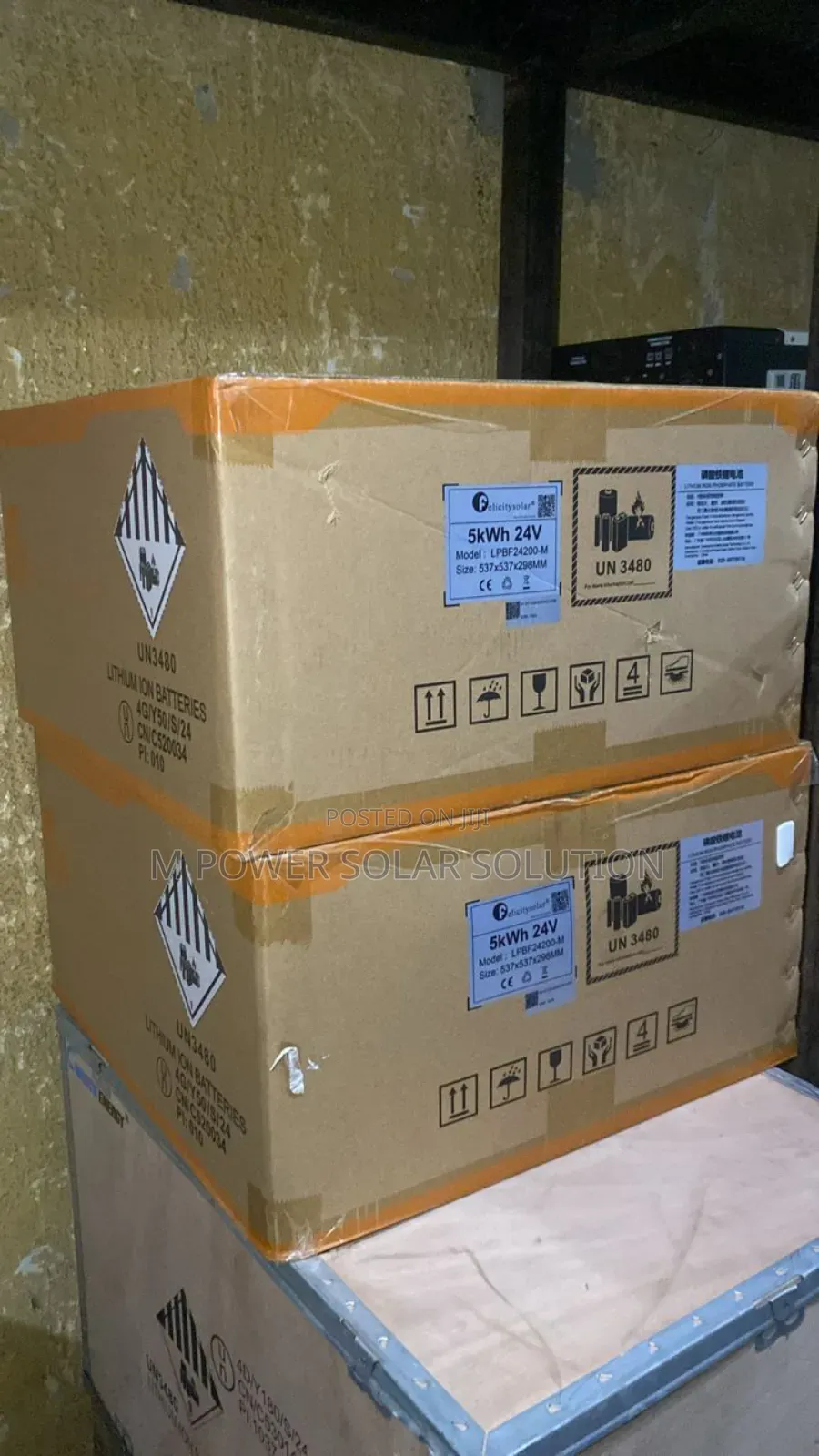 5kwh 24v Felicity Lithium Battery