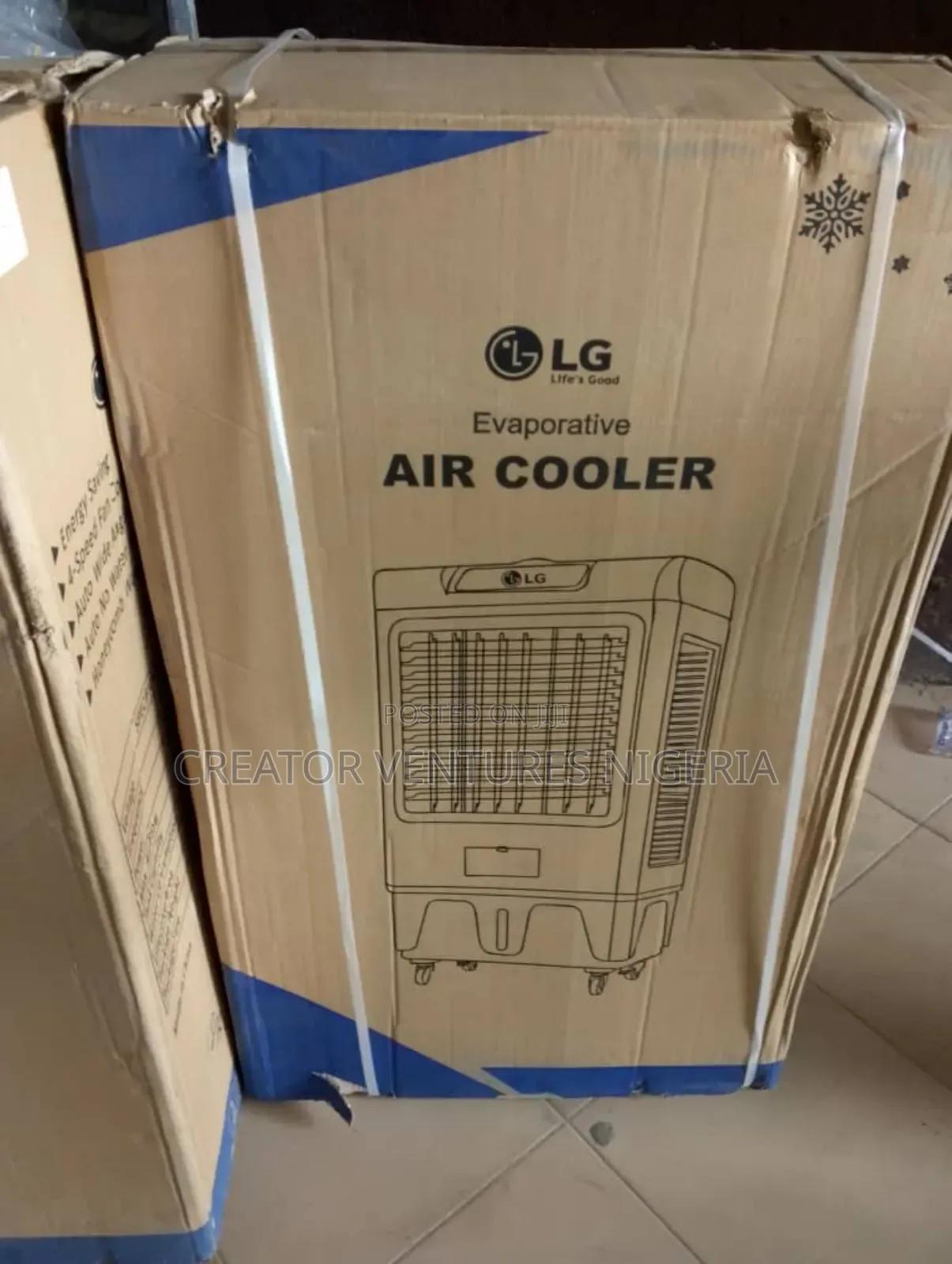 LG Air Cooler Moblie Floor Standing, 48lrts, Low Voltage.