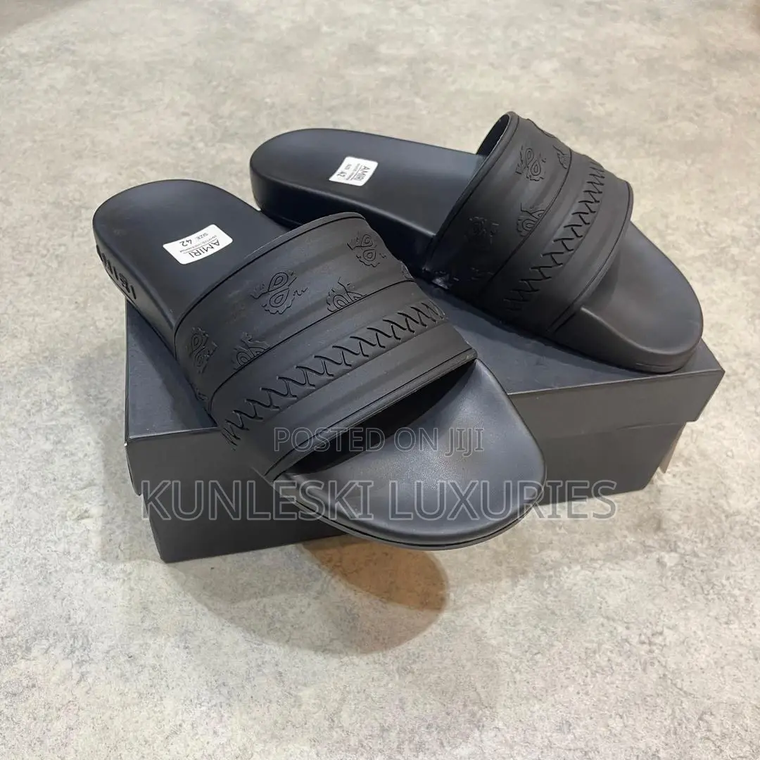 Original Amiri Black Slides